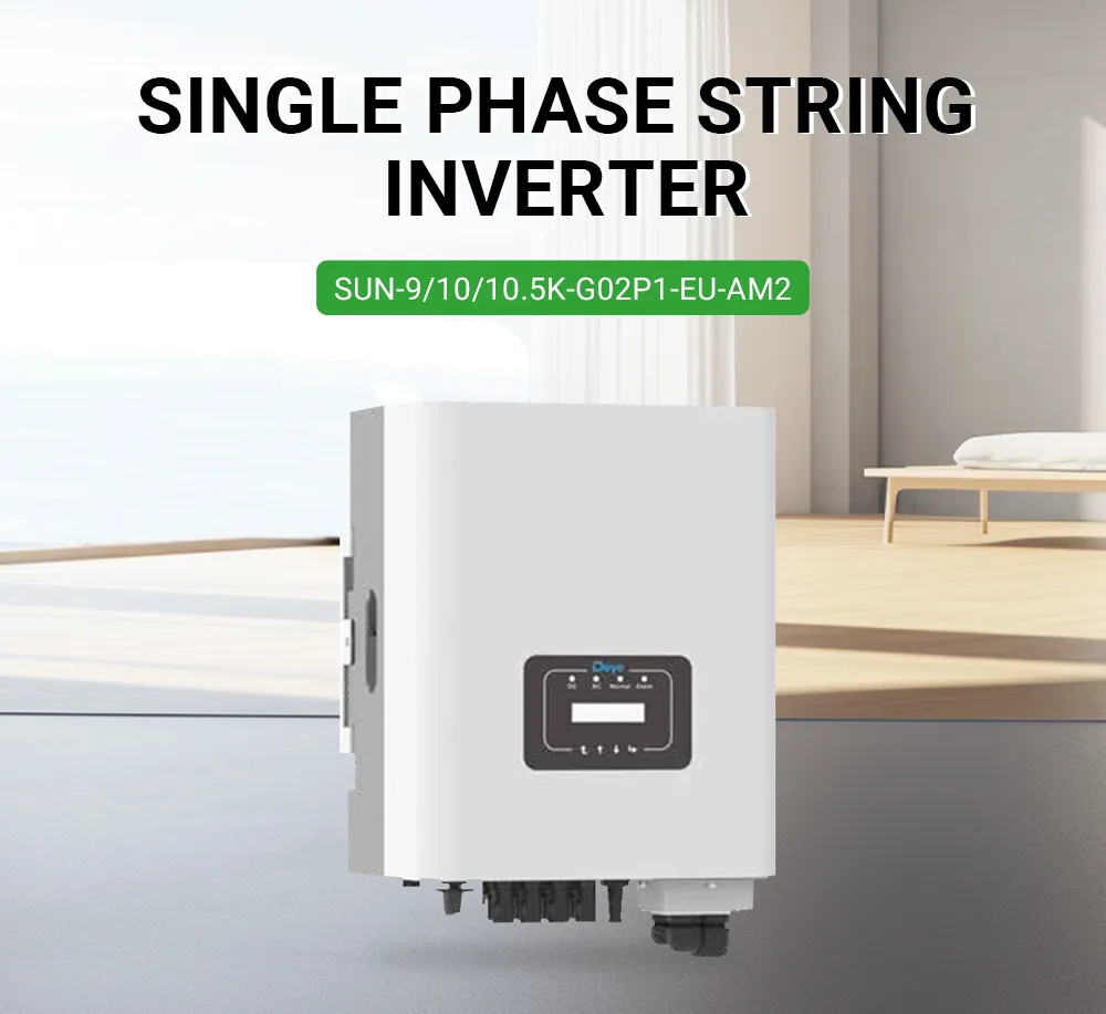 Mejor Vendedor Inversor Solar Deye 9kw 10kw 10.5kw Sun-9/10/10.5K-G02p1-EU-Am2 Inversor Monofásico Conectado a la Red con Bajo Precio y Excelente Diseño