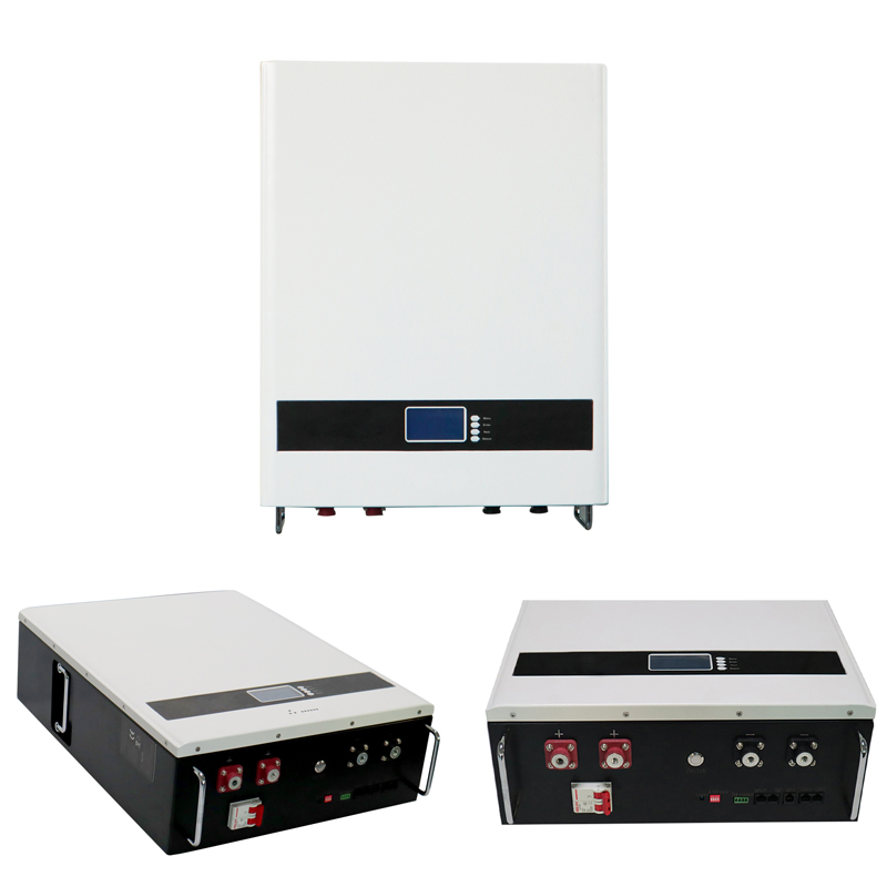 Sistema de Almacenamiento de Energía Solar para el Hogar con Batería de Ión de Litio Montado en Pared Doméstica 48V 100ah