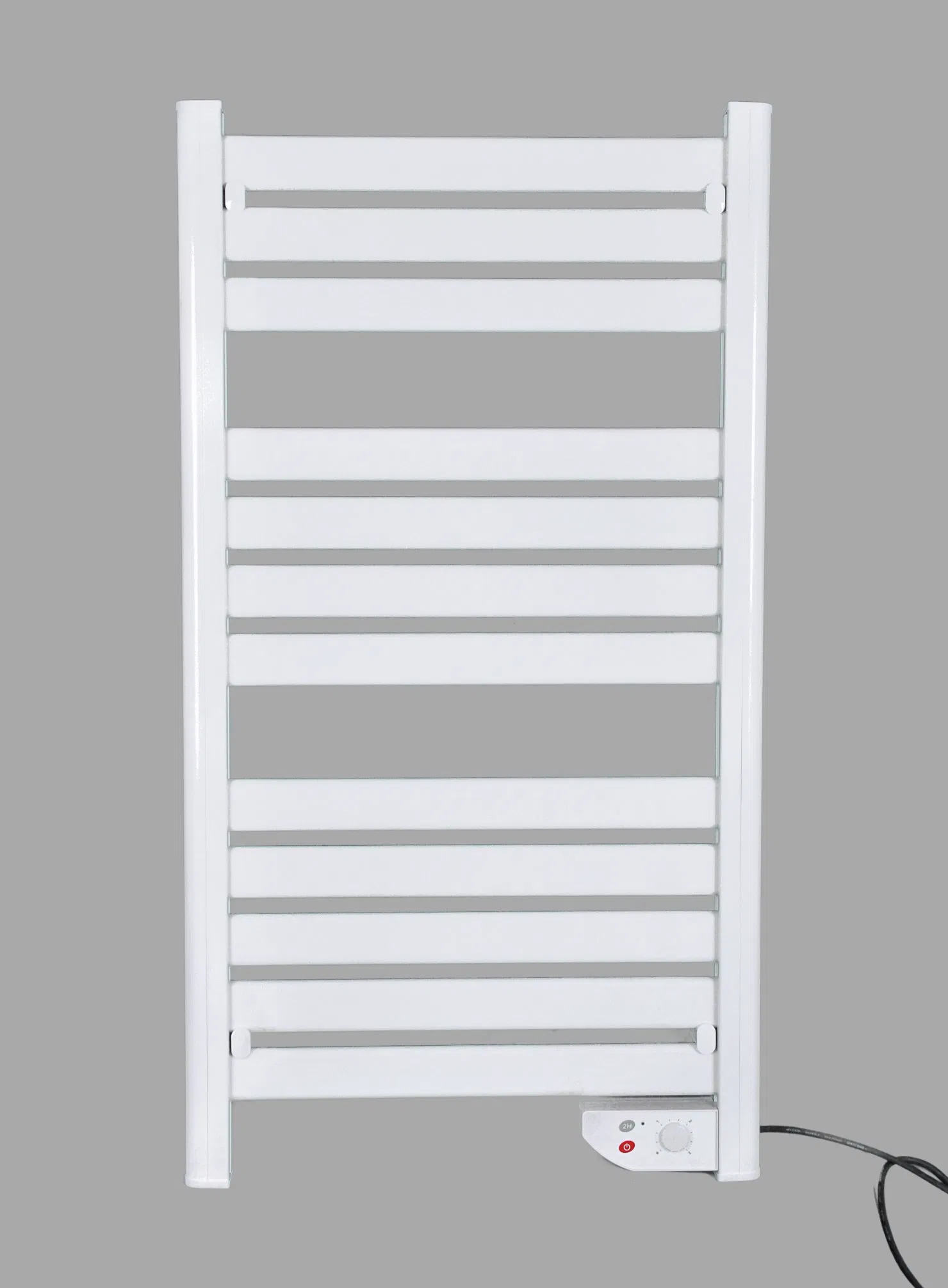 Toallero calefactor eléctrico montado en la pared para baño, elegante y moderno