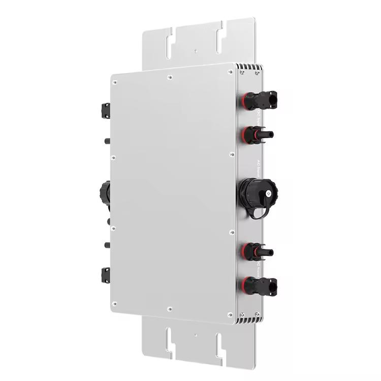 Inversor Micro Solar Híbrido Conectado a la Red 2400W Inversor Micro Inteligente WiFi Global Aplicable a la Red 120V/230