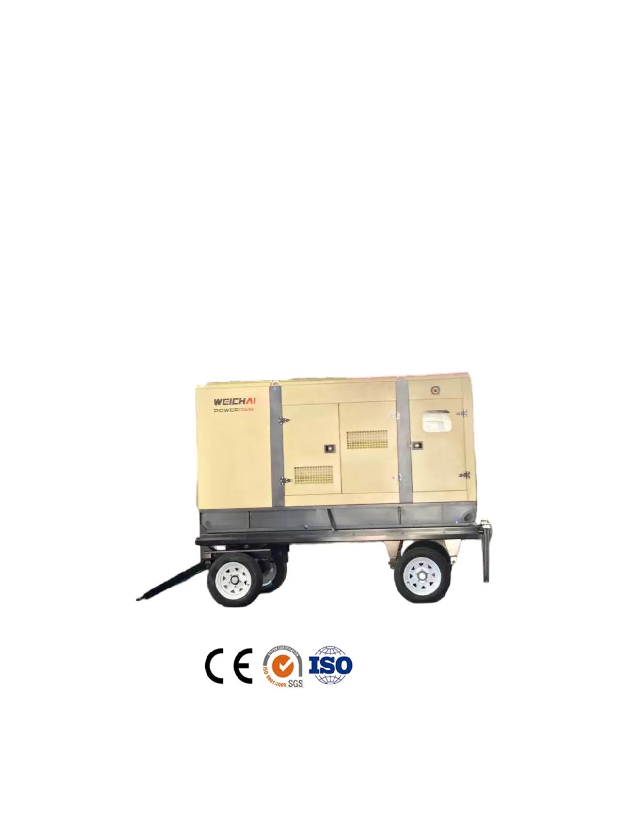 15kw 20kw 25kw 30kw 40kw 50kw 60kw 75kw 80kw 100kw Generador Móvil Diesel Silencioso de Energía Solar 3 Lista de Precios de Generadores Eléctricos de Fase