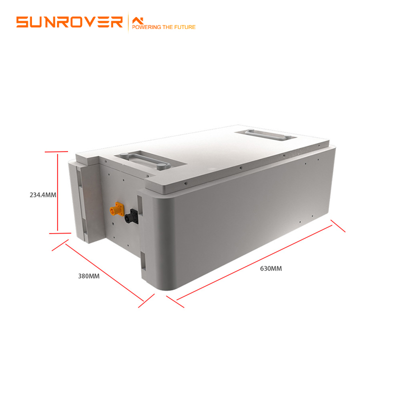 Fabricante 10kwh 16kwh 28kwh Batería de Ión de Litio Apilable LiFePO4 Baterías para Sistema de Almacenamiento de Energía Solar