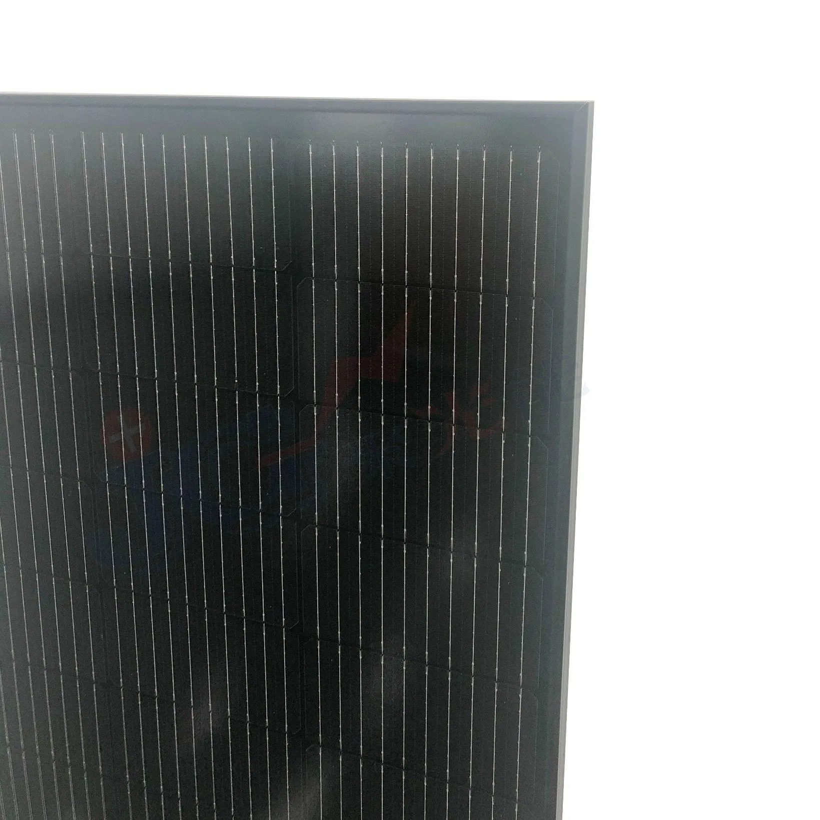 Módulo solar PV monocristalino negro personalizado de fábrica OEM