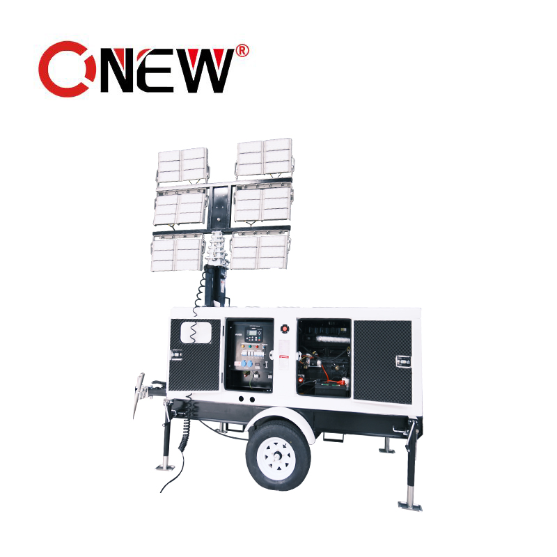 Remolque Móvil Solar 5kw 6kw 7kw 8kw 10kw 12kw 15kw 20kw Generadores de Potencia Diésel Solar Eléctrico Hidroeléctrico Lista de Precios de Generación de Electricidad