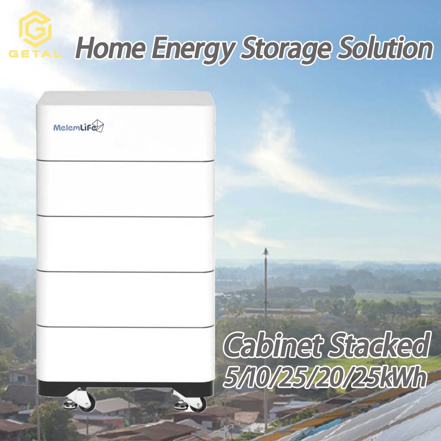 Batería de almacenamiento de energía doméstica solar renovable 5kwh/Module