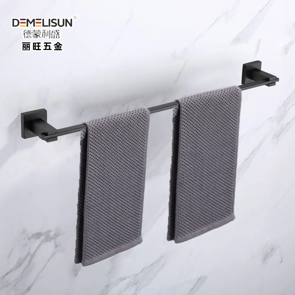 Estante de baño para toallas, estantes de acero inoxidable montados en la pared, dobles