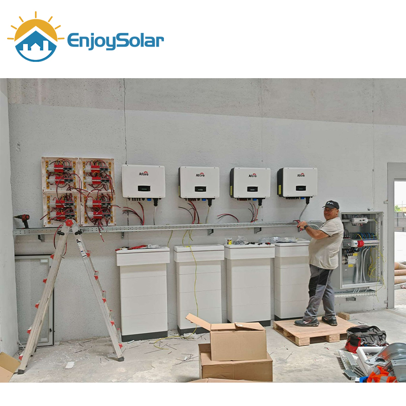 Inversor de energía solar conectado a la red pública 30kVA 40kVA 50kVA 60kVA DC AC con IP66 nivel de protección