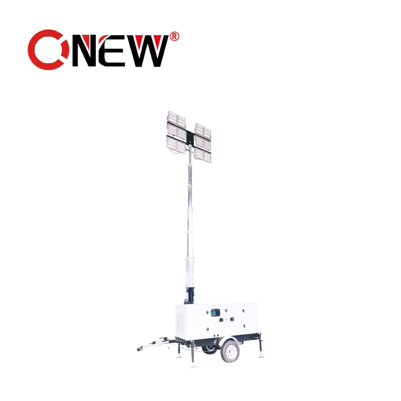 Remolque Móvil Solar 5kw 6kw 7kw 8kw 10kw 12kw 15kw 20kw Generadores de Potencia Diésel Solar Eléctrico Hidroeléctrico Lista de Precios de Generación de Electricidad