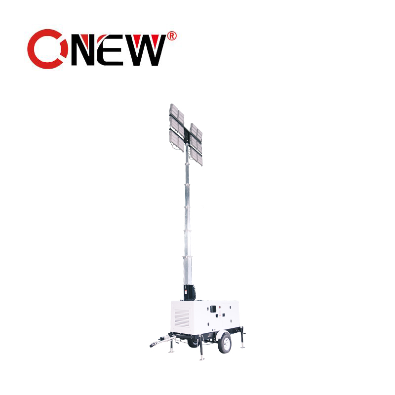 Remolque Móvil Solar 5kw 6kw 7kw 8kw 10kw 12kw 15kw 20kw Generadores de Potencia Diésel Solar Eléctrico Hidroeléctrico Lista de Precios de Generación de Electricidad