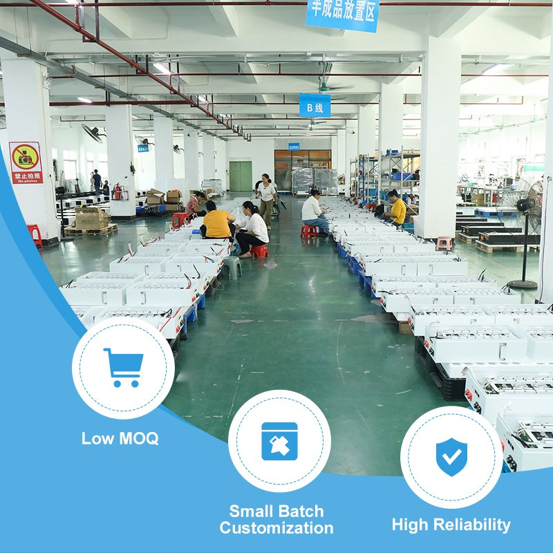 Fábrica de Celdas de Batería Jm 48V 51.2V 100ah 200ah 5kwh 10kwh Batería de Iones de Litio LiFePO4 para Sistema Híbrido Solar Doméstico