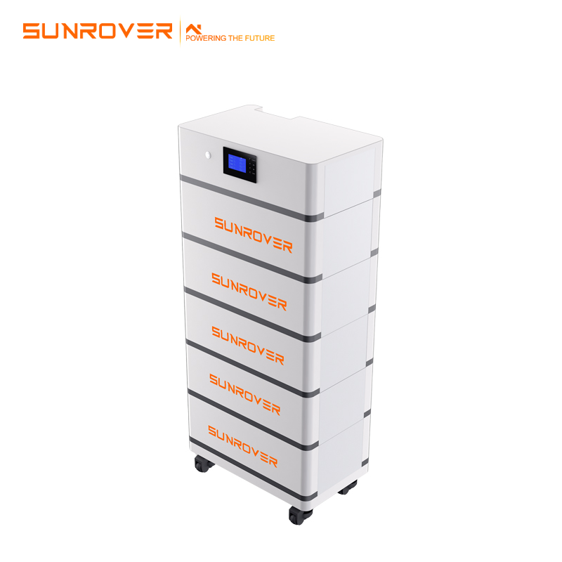 Fabricante 10kwh 16kwh 28kwh Batería de Ión de Litio Apilable LiFePO4 Baterías para Sistema de Almacenamiento de Energía Solar