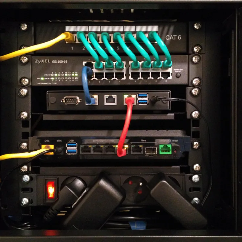 Gabinete de Red Frontal
