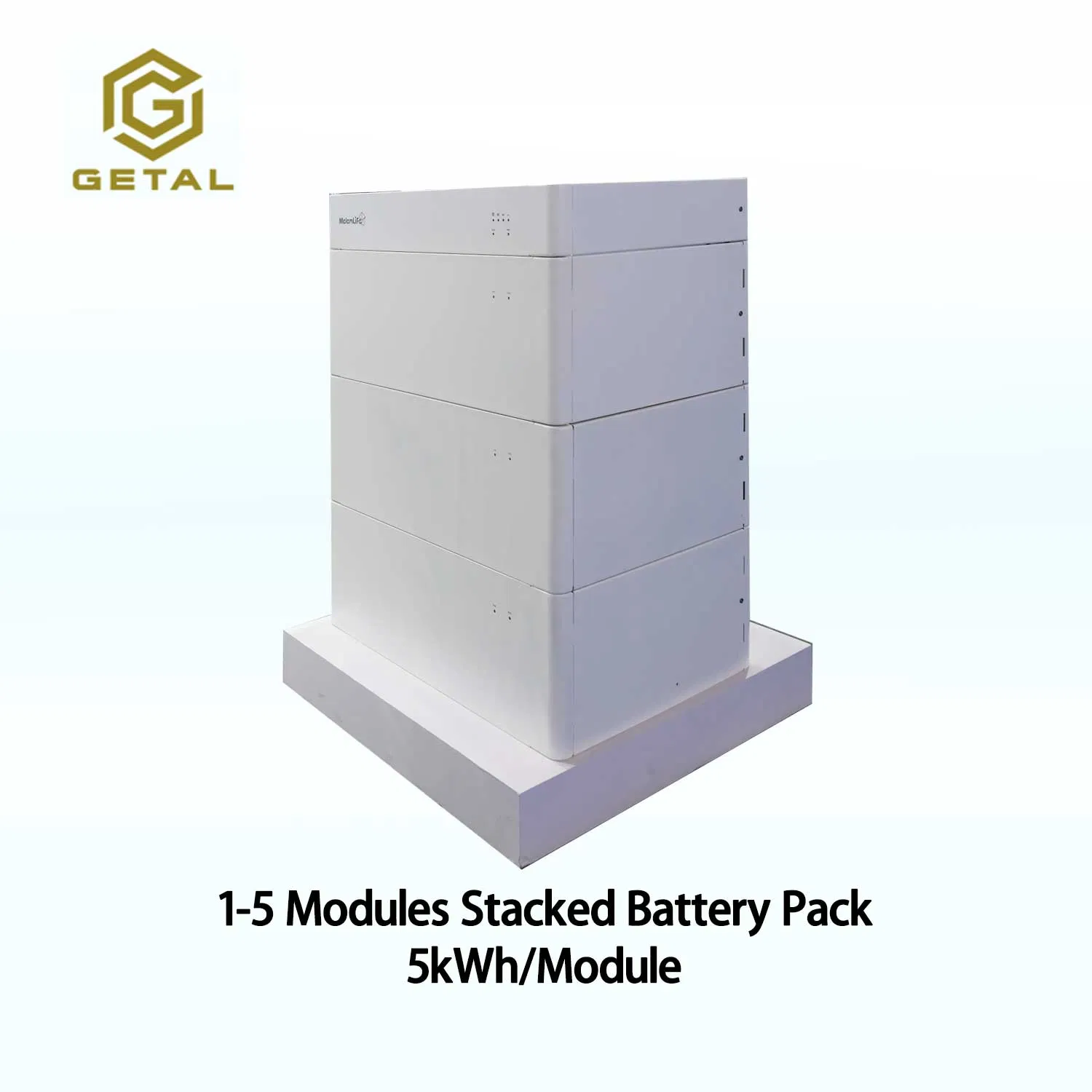 Paquete de Batería Modular 5/10/15/20/25/30 Kwh Almacenamiento de Energía Doméstica LiFePO4 Batería