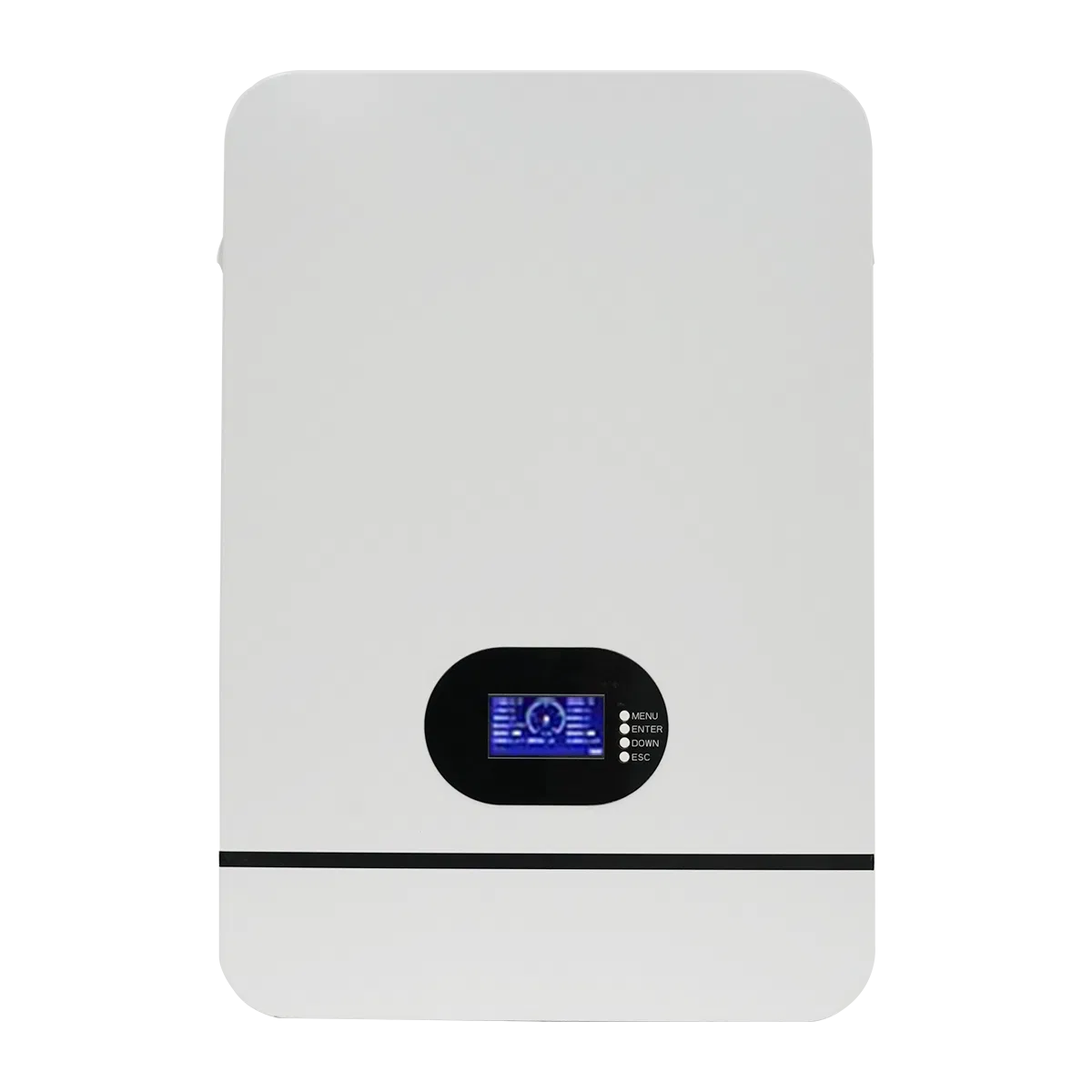 Controlador de máquina integrada de inversor de energía fotovoltaica de almacenamiento de energía híbrido conectado a la red y fuera de la red de alta frecuencia para el hogar 1kw-11kw