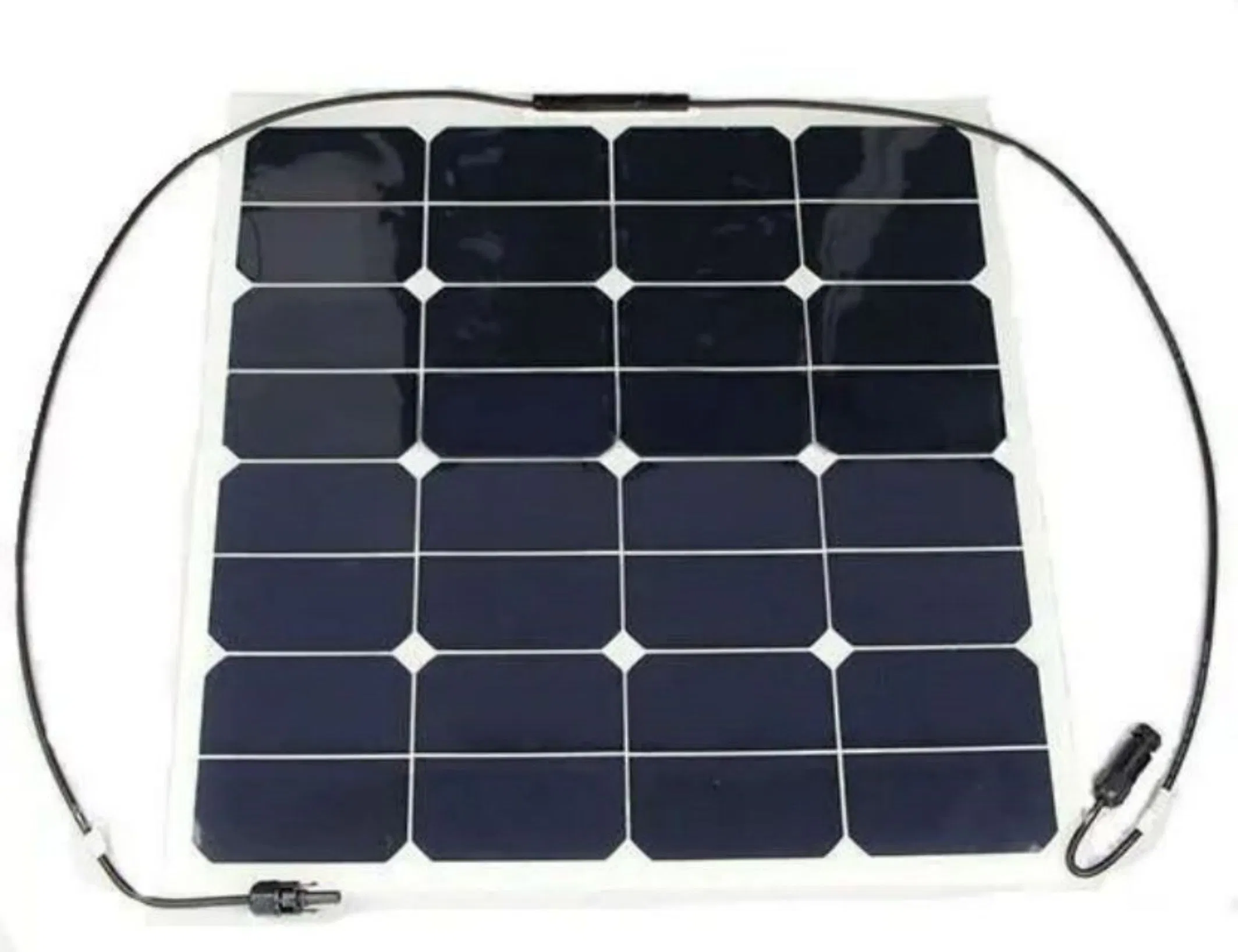 Panel solar fotovoltaico flexible personalizado para techos de automóviles y barcos