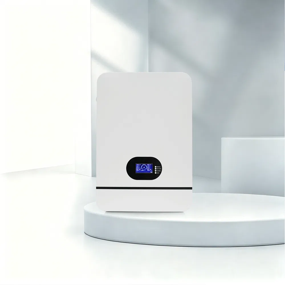 Controlador de máquina integrada de inversor de energía fotovoltaica de almacenamiento de energía híbrido conectado a la red y fuera de la red de alta frecuencia para el hogar 1kw-11kw