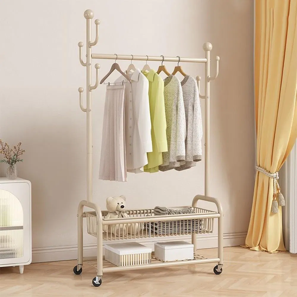 Perchero de pared elegante para un almacenamiento chic