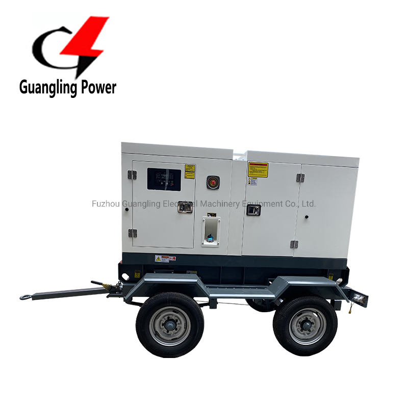 15kw 20kw 25kw 30kw 40kw 50kw 60kw 75kw 80kw 100kw Generador de Energía Eléctrica Diesel Silencioso Móvil Solar 3 Lista de Precios de Remolque