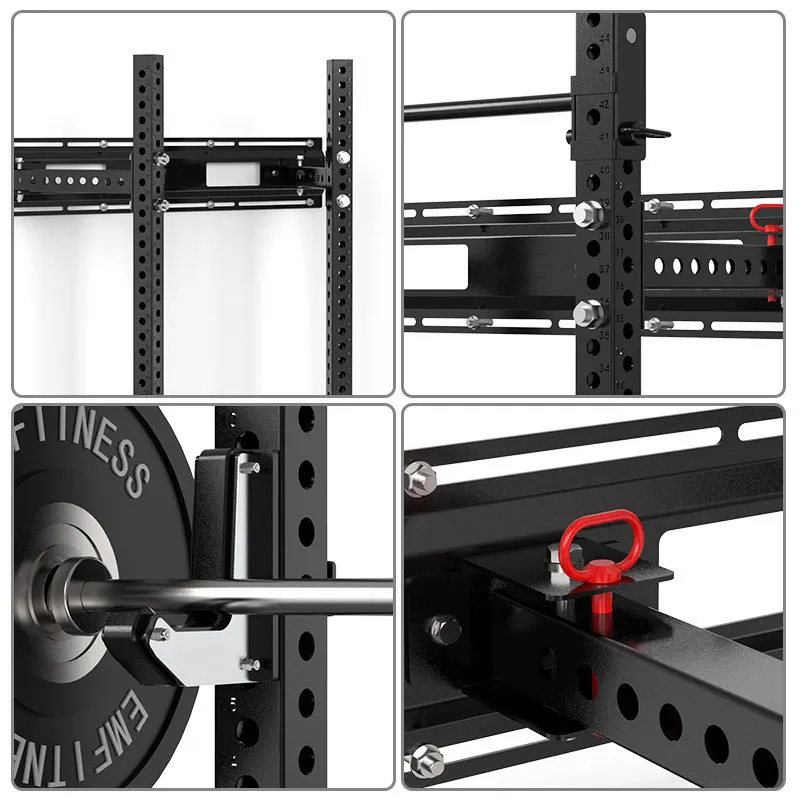 Soporte de sentadillas plegable 8