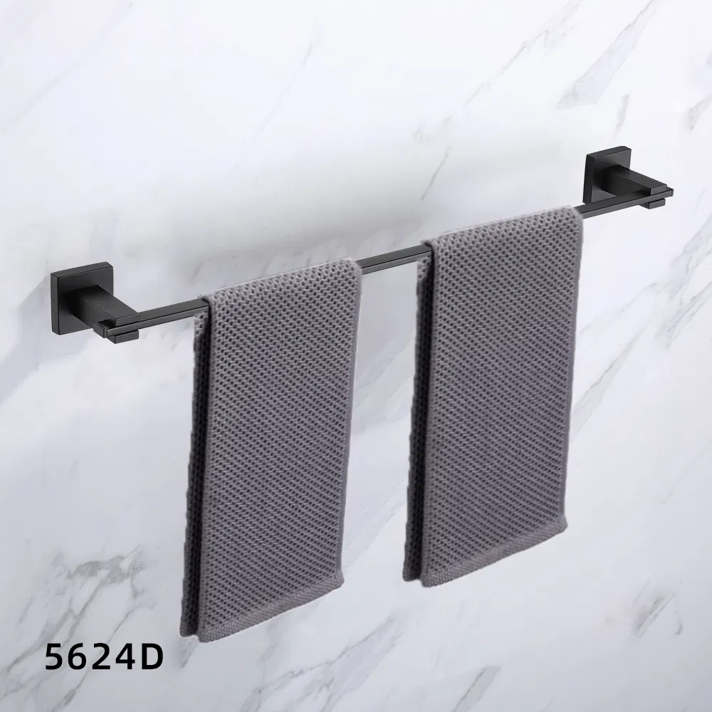 Estante de baño para toallas, estantes de acero inoxidable montados en la pared, dobles