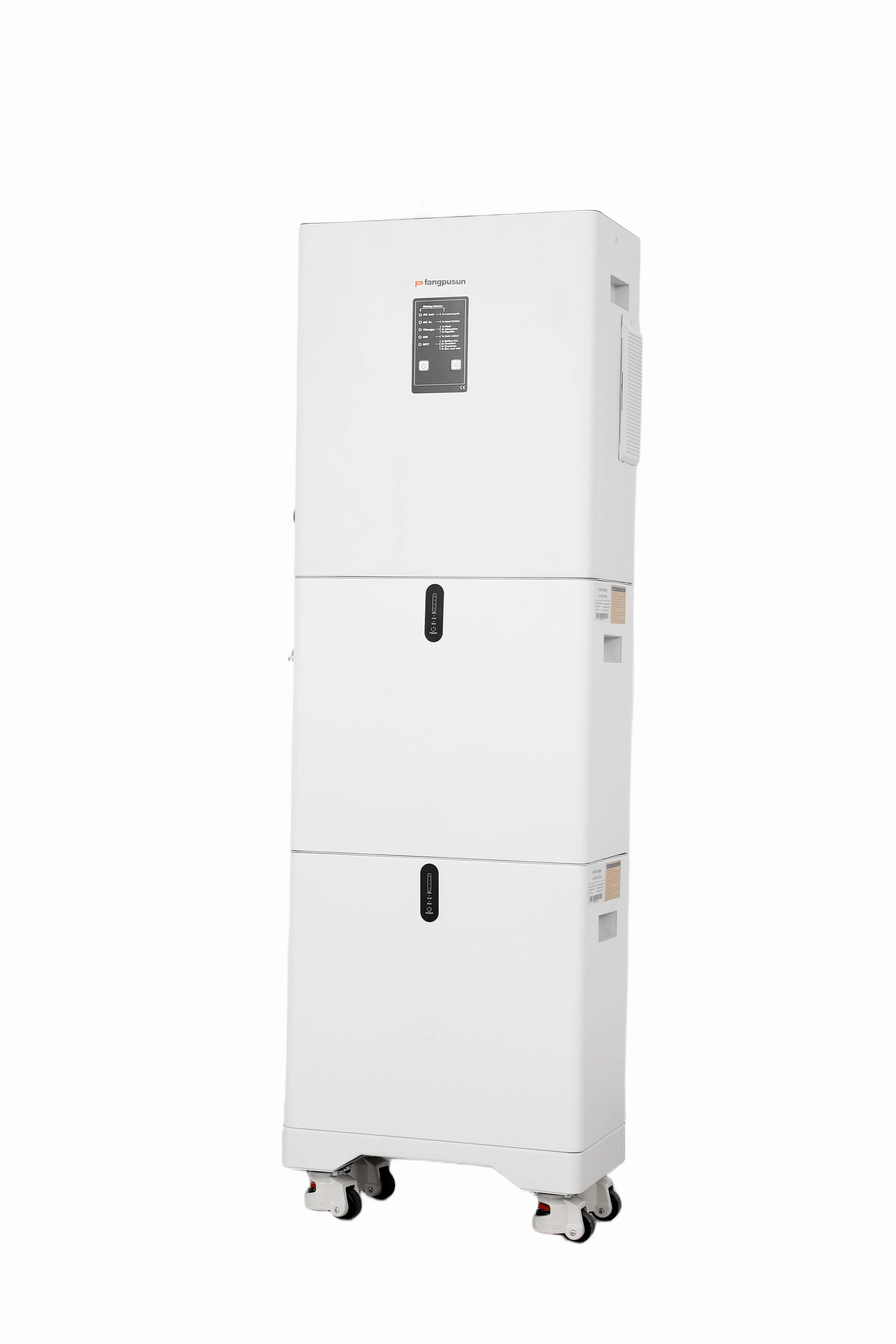 48V 100ah Apilable LiFePO4 Batería 5.12kwh Sistema de Almacenamiento de Energía Solar Montado en la Pared