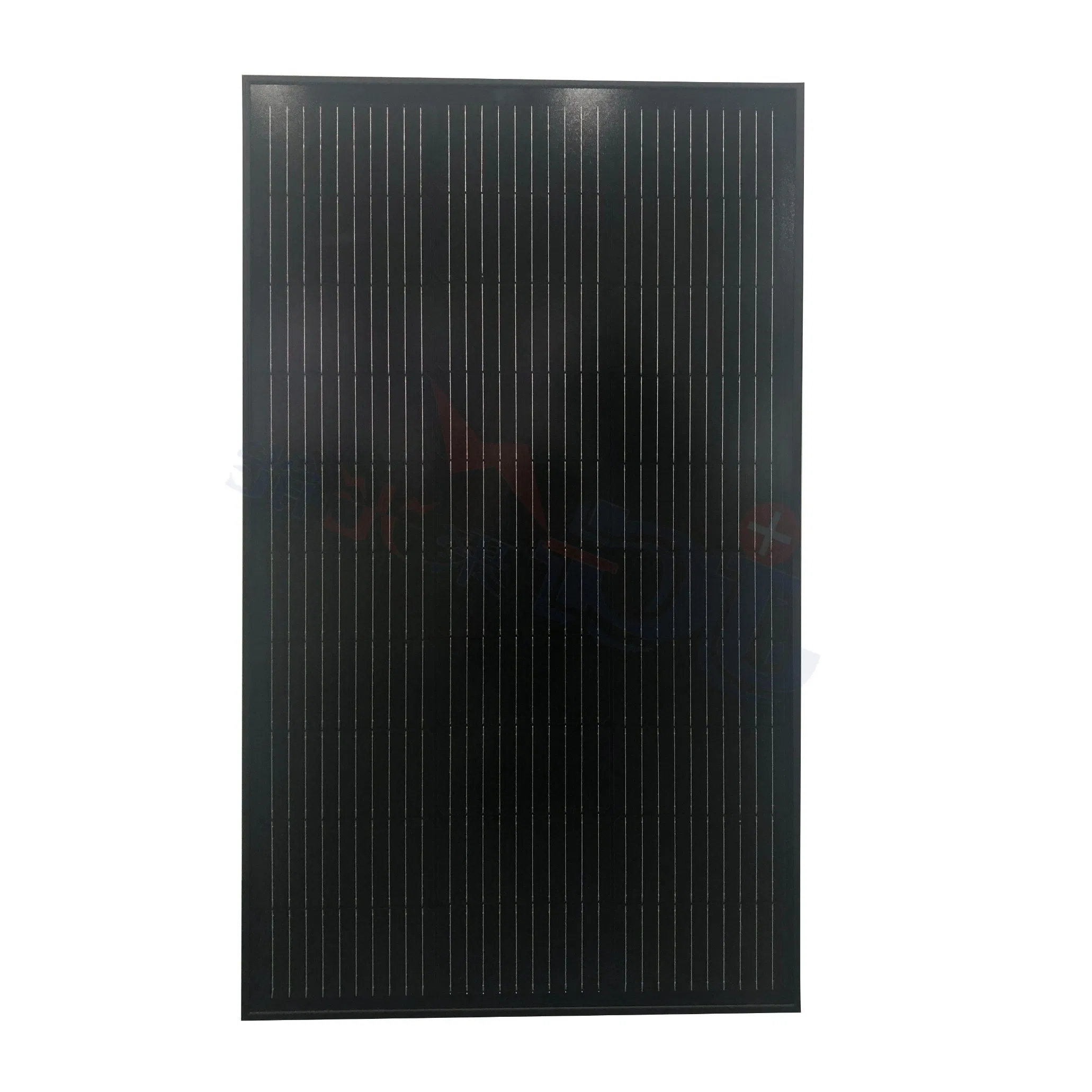 Módulo solar PV monocristalino negro personalizado de fábrica OEM