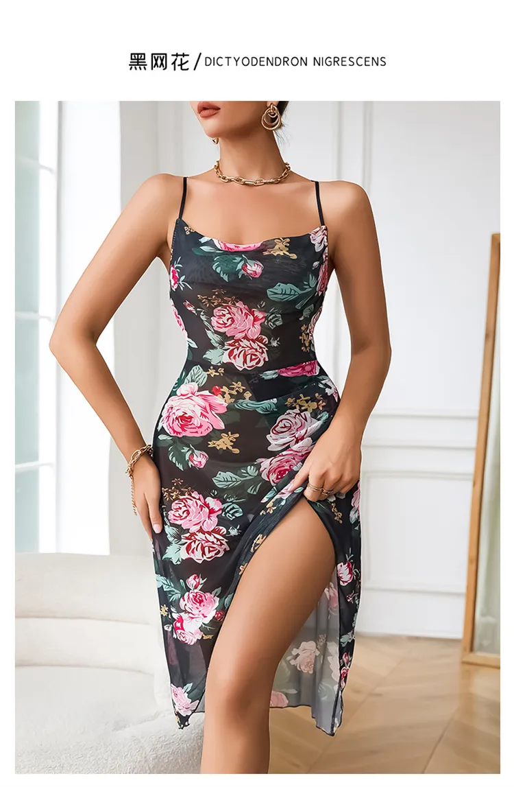Pijamas Sexy para Mulheres Impressão Personalizada