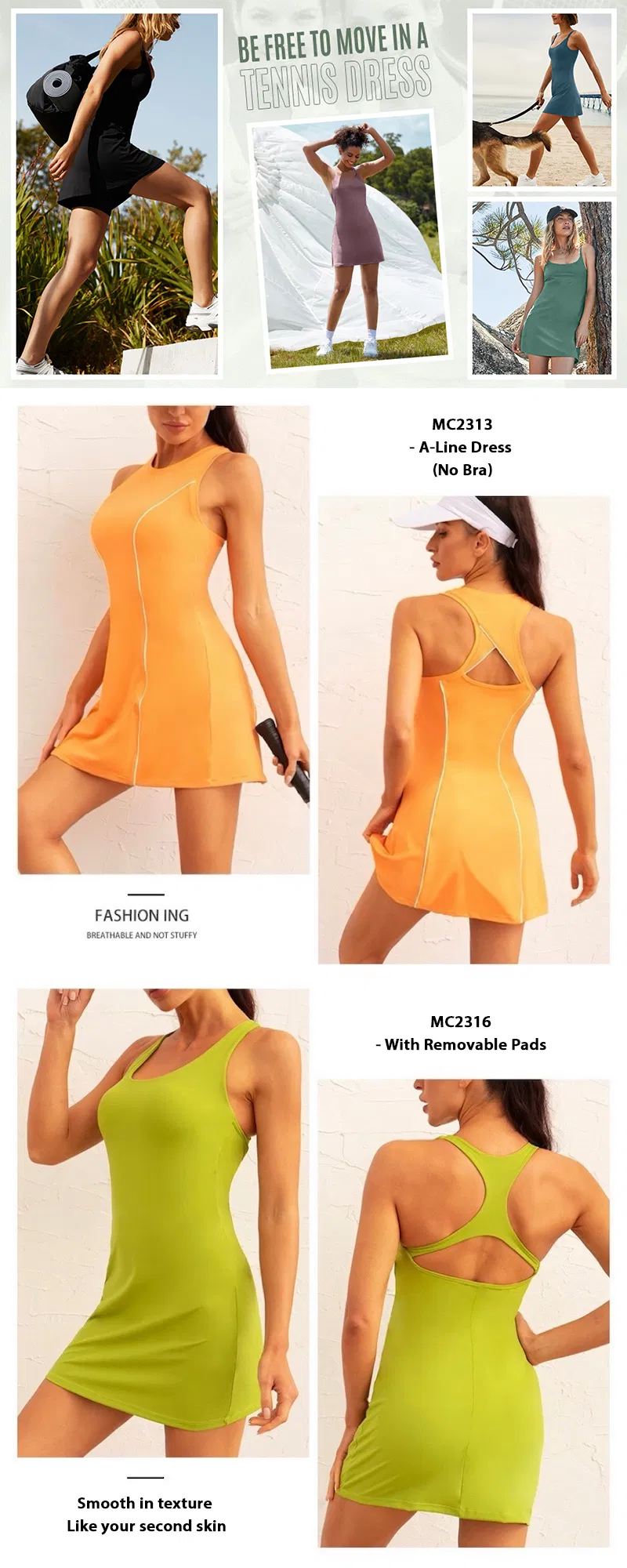 Vestido Esportivo Hot Item
