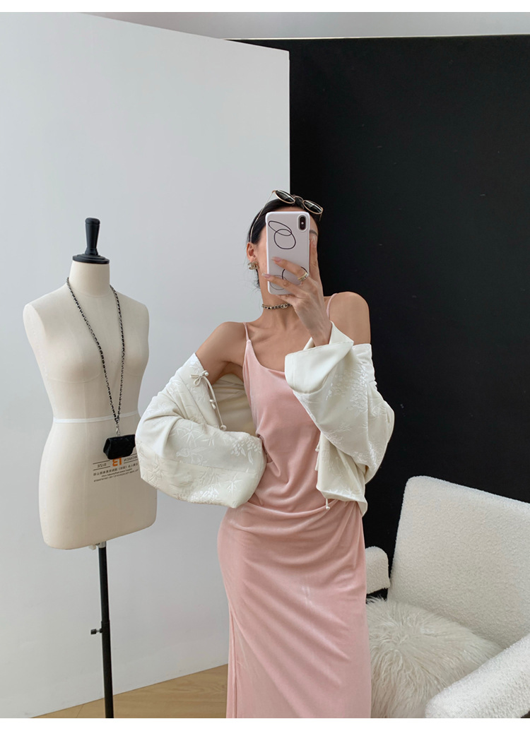 Saia de moda rosa para festas, mulheres, meninas, verão, casamento, baile, noite, bodycon sexy, um senso de luxo e decote em U, roupas femininas