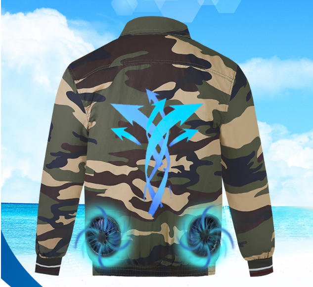 Roupas refrigeradas personalizadas para homens e mulheres para resfriamento no verão