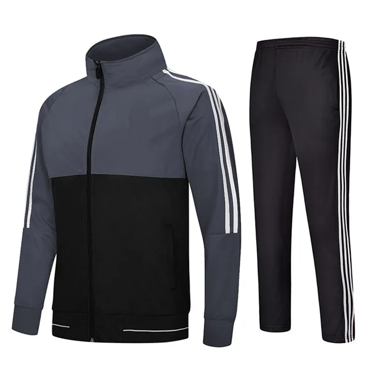 Novas Roupas de Treinamento de Futebol para Adultos Outono Inverno Camisas de Futebol Masculinas e Femininas com Logotipo Impresso Roupas Esportivas