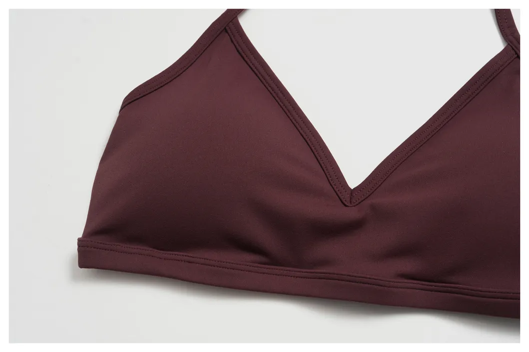 Calças Cropped Largas e Soltas, Top de Yoga com Decote em V, Roupas Femininas, Moda, Roupas Casuais para Esportes