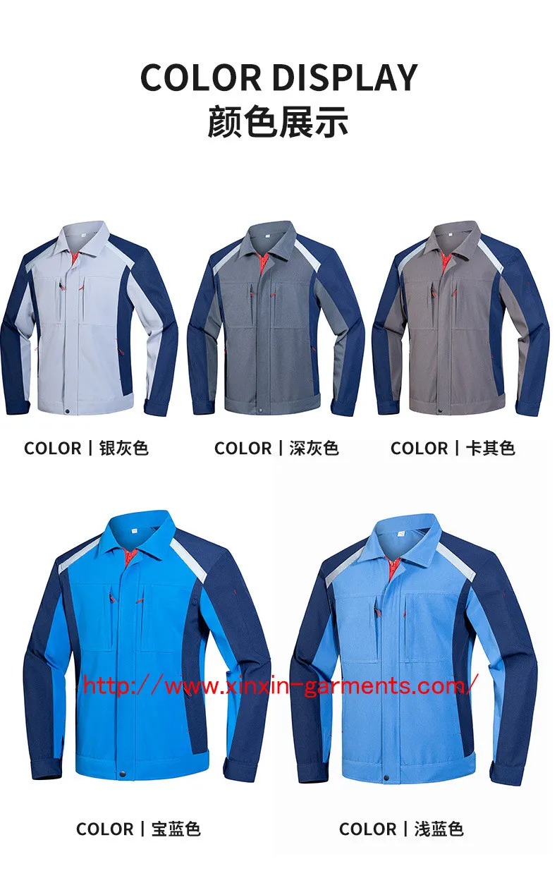 Fornecedor de Roupas de Segurança de Boa Qualidade Personalizadas para Homens e Mulheres (W2363)