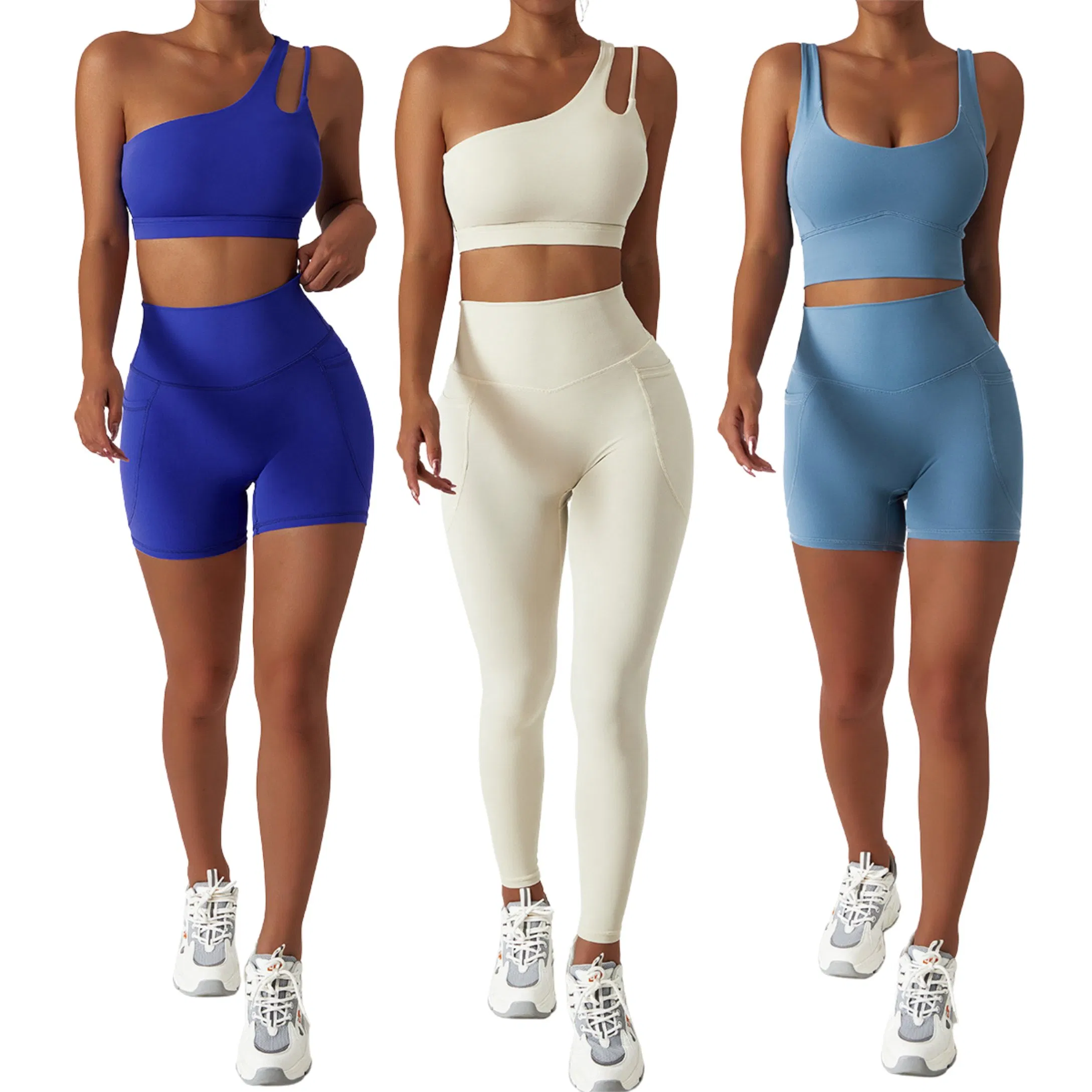Conjuntos de Roupas de Treino Comprimidas com Logo Personalizado, Sutiãs Esportivos, Yoga, Roupas Ativas para Academia, Vestuário Fitness para Mulheres