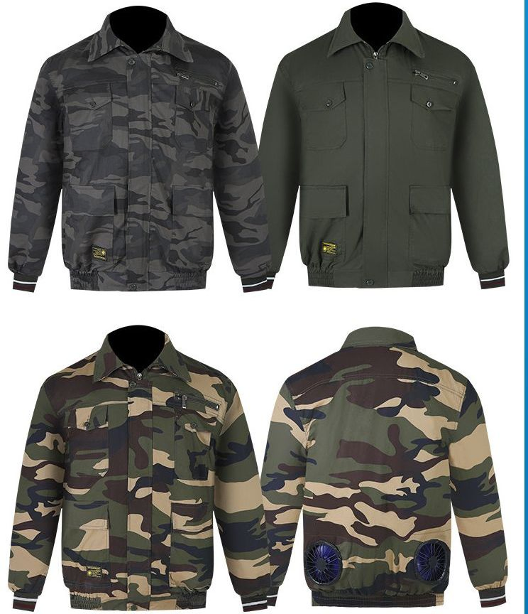 Roupas refrigeradas personalizadas para homens e mulheres para resfriamento no verão