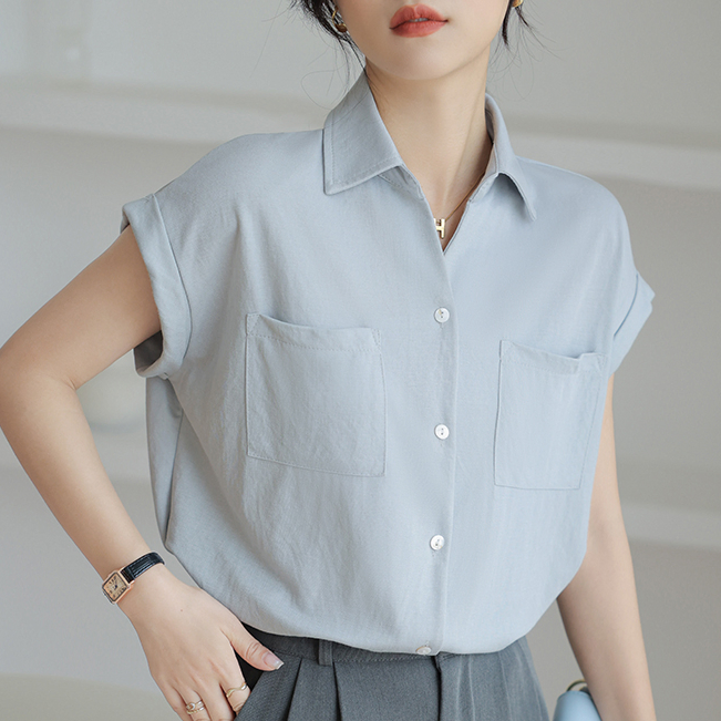Camisa Feminina Blusas de Moda 2023 Camisa Sólida de Verão para Mulheres Blusa de Manga Longa Roupas Femininas Coreanas