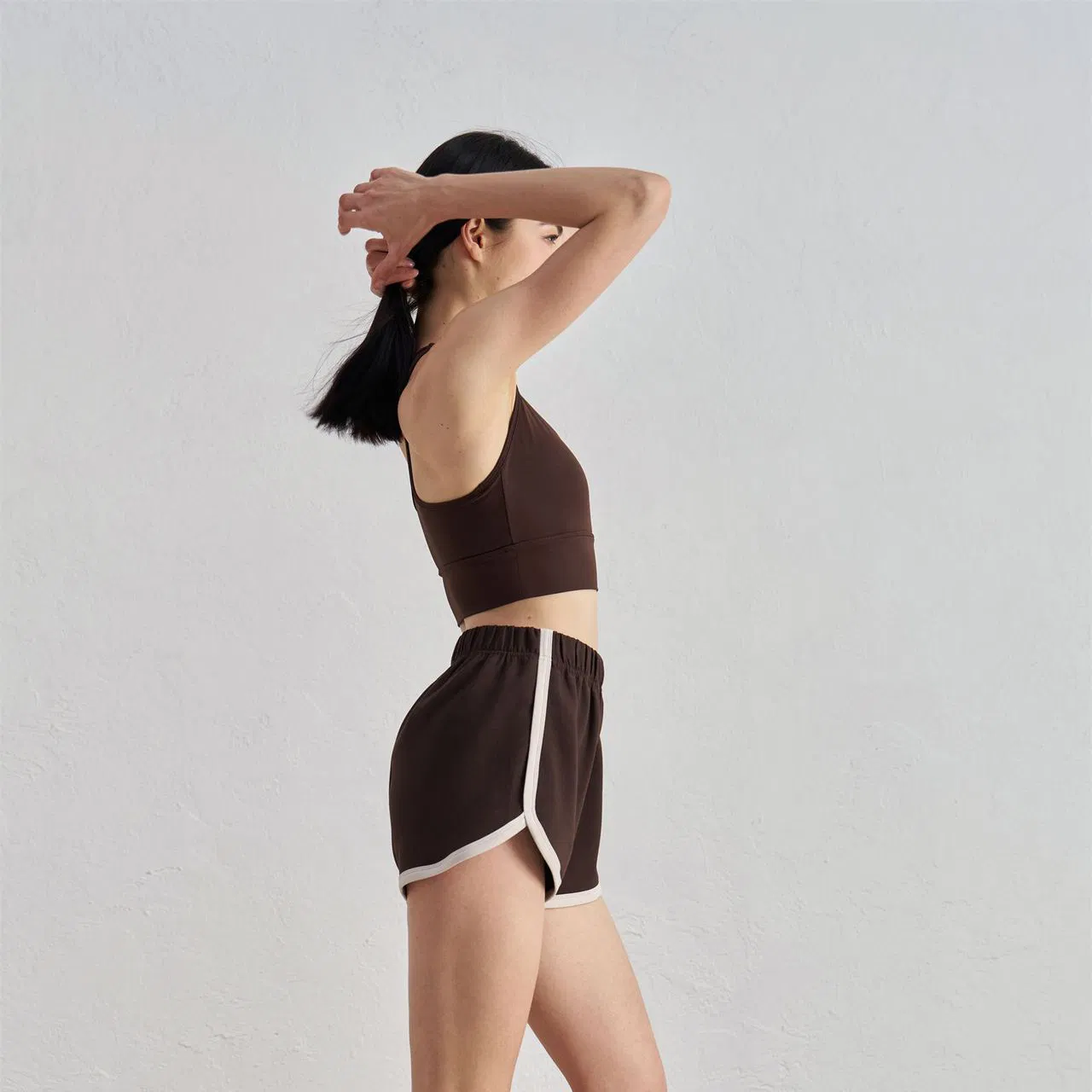 Roupas Ativas Femininas Personalizadas com Logo, Respirável, Verão, Cintura Alta, Roupas de Yoga, Fitness, Esportivas, Treino, Academia