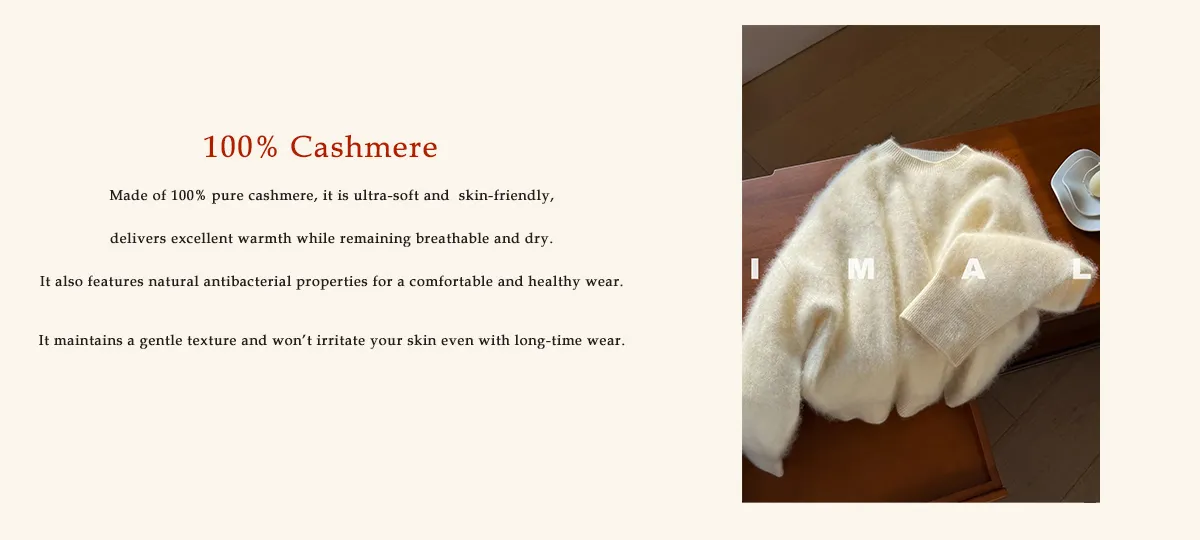 Cardigã Clássico de Cashmere Feminino - Tricô Elegante para Mulheres