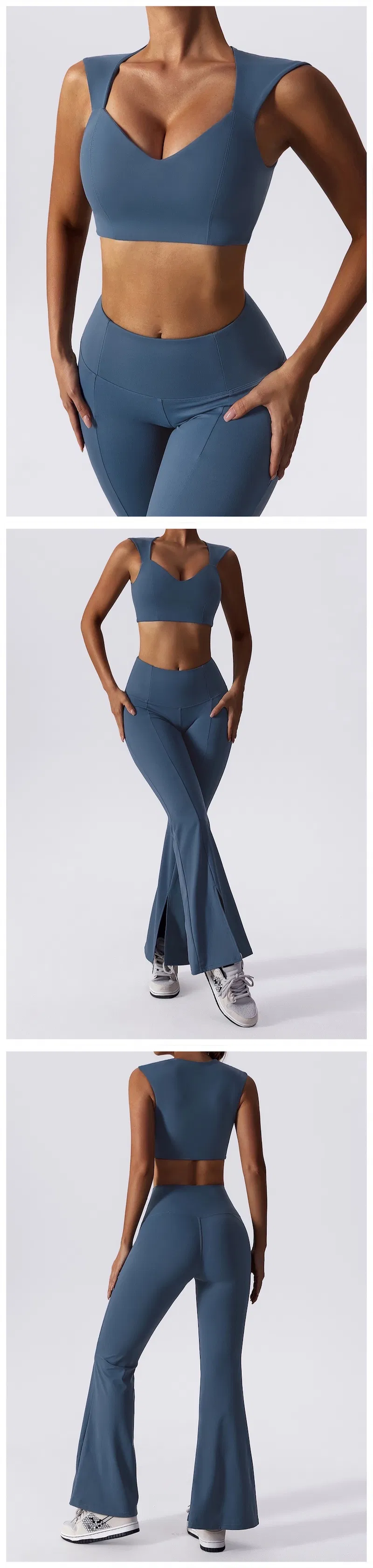 Roupas de treino de pilates para mulheres