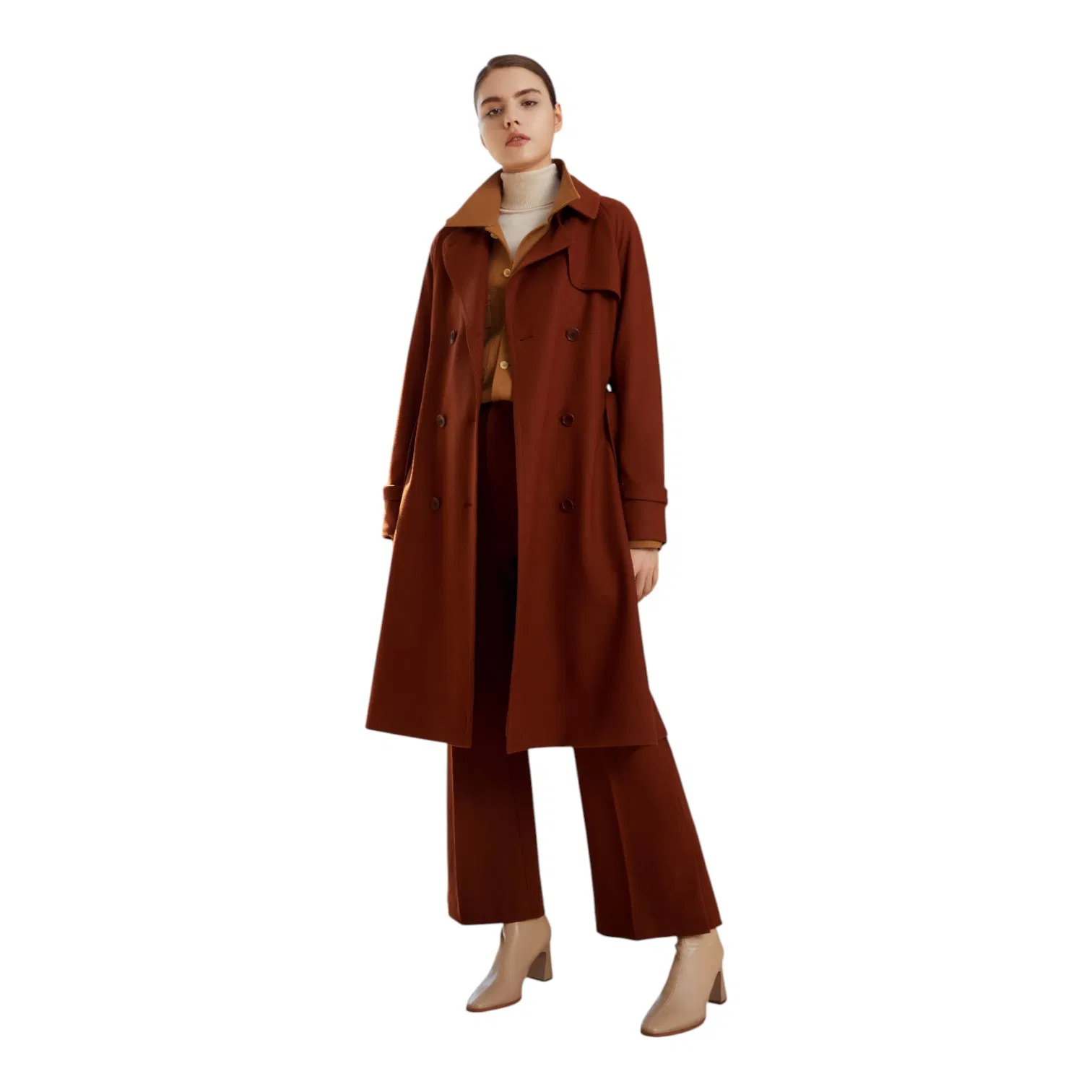 Estilo Urbano com Tecido Premium para Vestuário Empresarial e Profissional Casaco Feminino Sob Medida Estilo Urbano