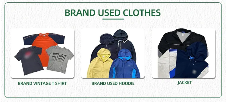 Processamento de fardos de roupas
