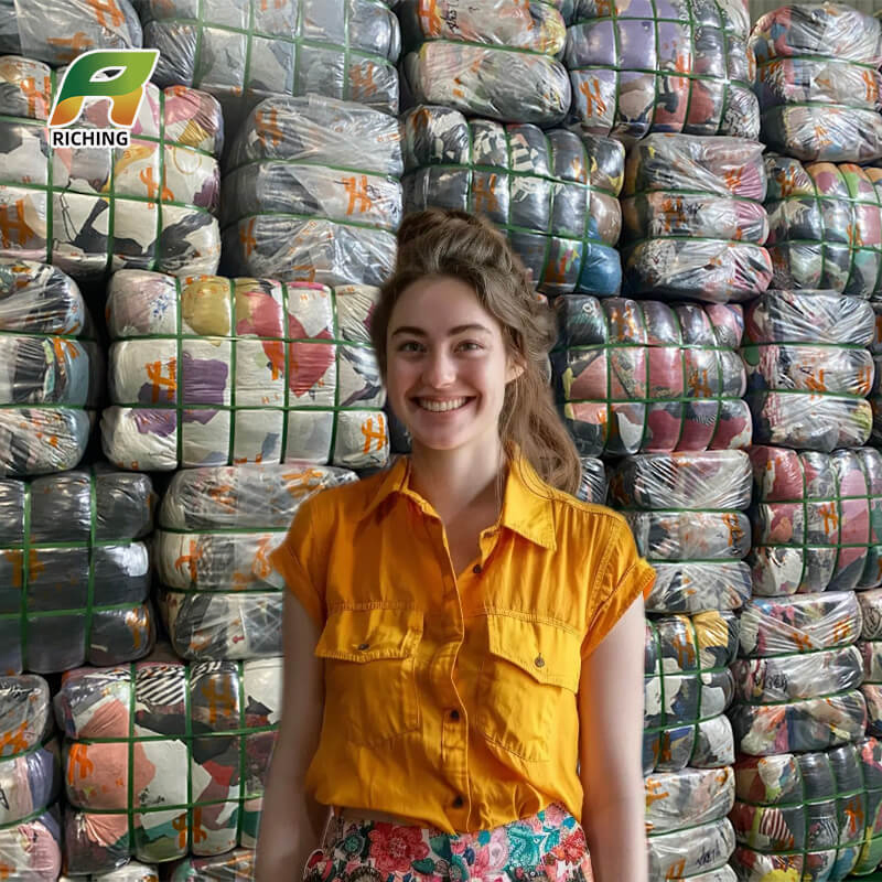 Calças jeans femininas usadas de segunda mão à venda por atacado, fardos de roupas de brechó, roupas casuais de classe A mistas