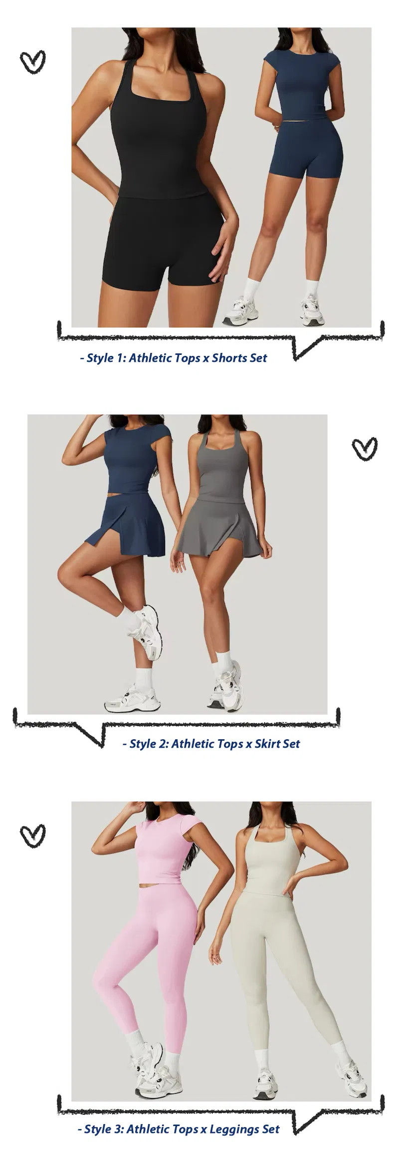 Conjunto de 5 Peças Desportivo