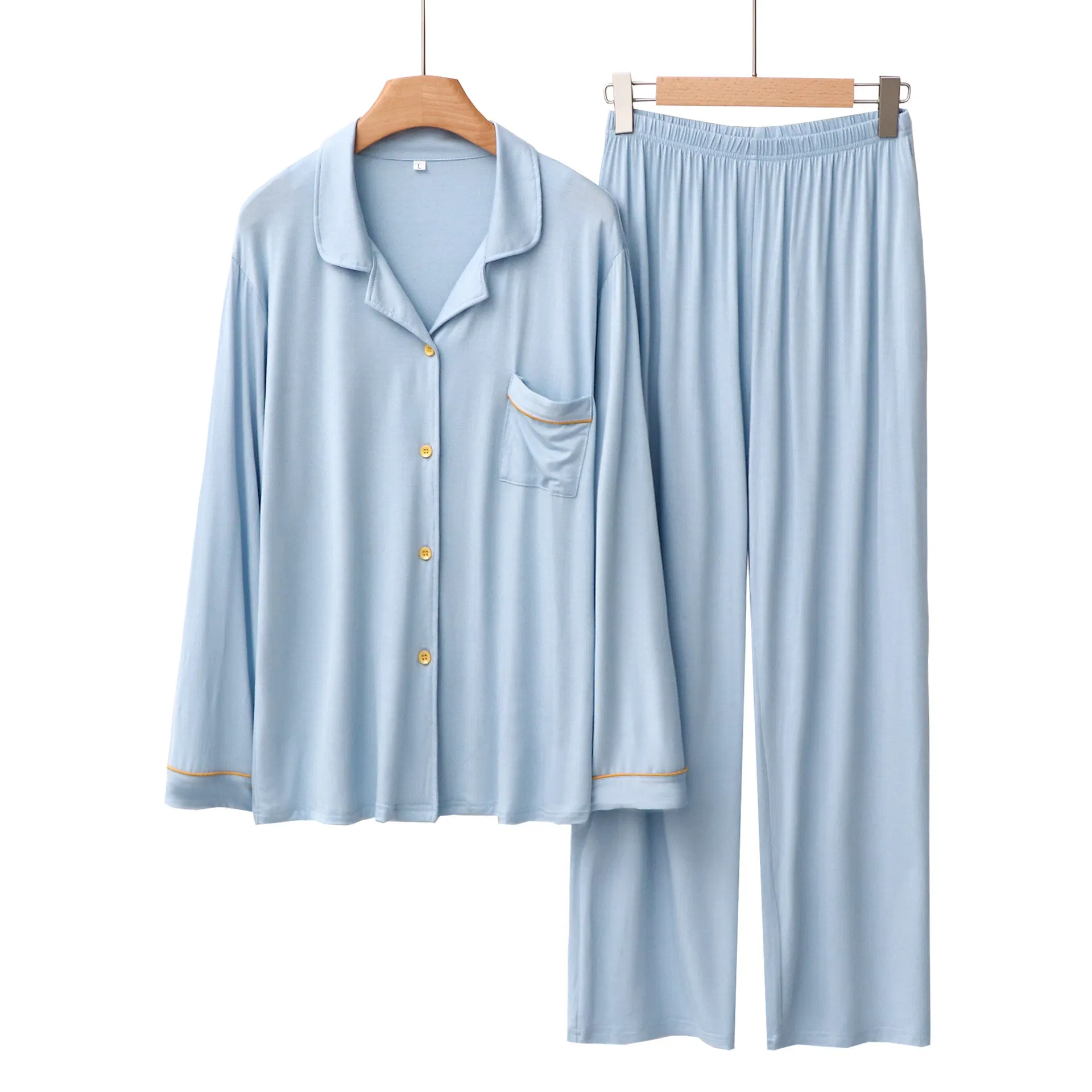 Verão 2PC Pijamas Conjunto de Pijamas para Mulheres Roupa de Noite para Mulheres