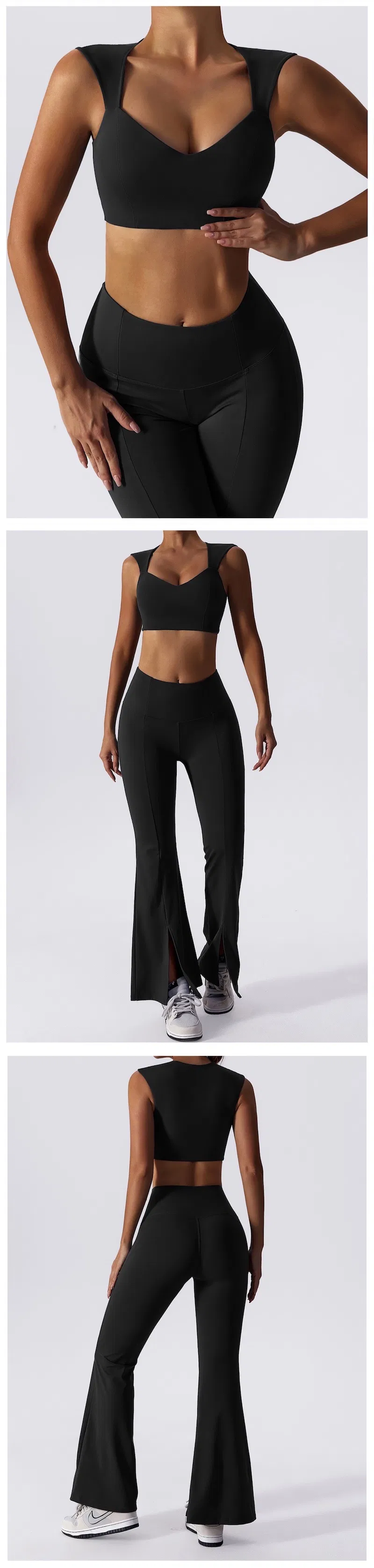 Roupas de treino de pilates para mulheres