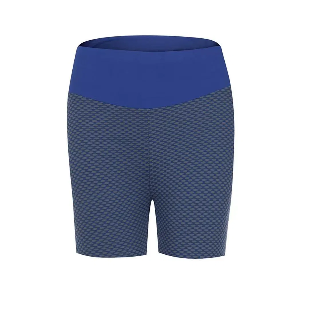 Shorts de Yoga para Mulheres Roupas de Esporte Academia Roupas de Fitness Sem Costura Cintura Alta Treinador Roupas de Treino Corrida Yoga Roupas de Malha Shorts de Rede Tiktok