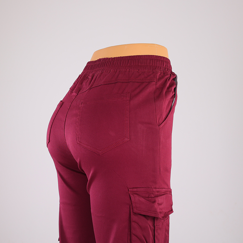 Série de Tecido Colorido de Alta Elasticidade para Mulheres, Estilo Pochete