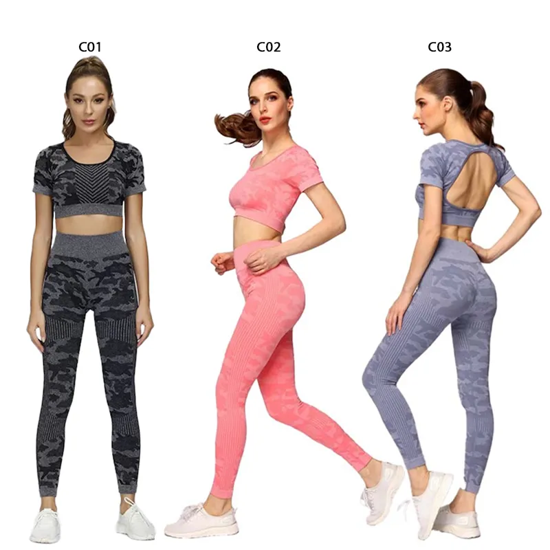 Detalhe do Top e Leggings Camo 6