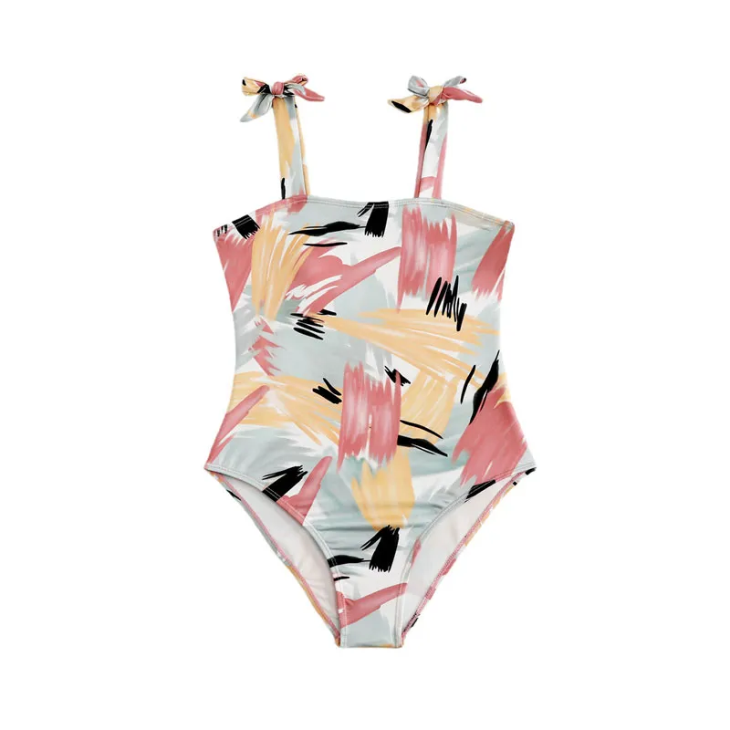Wholesale Printed One Piece Girls Bikini