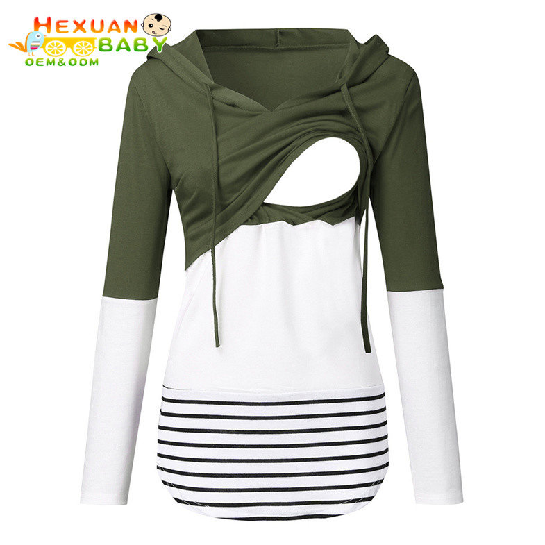 Roupas de maternidade longas e elegantes para amamentação, mulheres grávidas, vestido elegante, fábrica na China, roupas de maternidade femininas